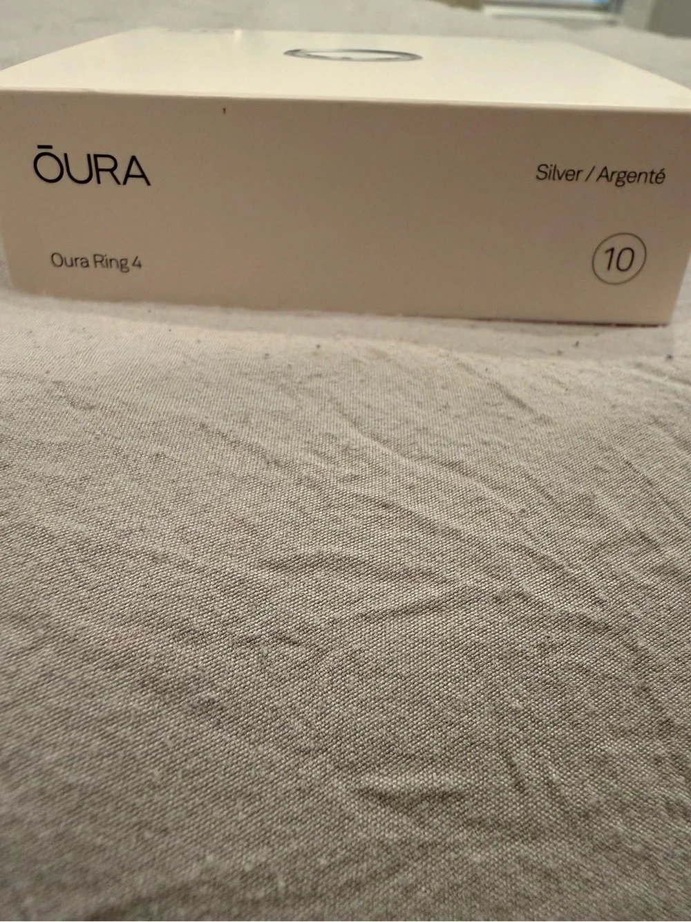 Oura Ring 4 Smart Ring - Silver